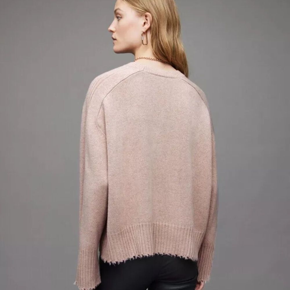 All Saints Kiera Cashmere crew neck-Z5 - Picture 5 of 7